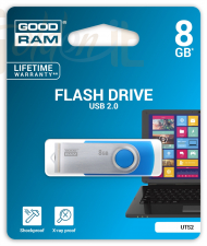 USB Ram Drive Good Ram 8GB UTS2 Blue - UTS2-0080B0R11