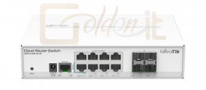 Hálózati eszközök Mikrotik RouterBoard CRS112-8G-4S-IN Cloud Router Switch - CRS112-8G-4S-IN