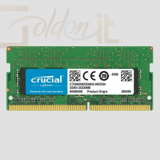 RAM - Notebook Crucial 16GB DDR4 2400MHz SODIMM - CT16G4SFD824A