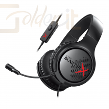 Fejhallgatók, mikrofonok Creative Sound BlasterX H3 Portable Analog Gaming Headset Black - 70GH034000000