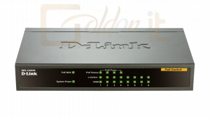 Hálózati eszközök D-Link DES-1008PA 8 Port 10/100Mbps with 4 PoE Desktop Switch  - DES-1008PA
