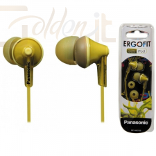 Fejhallgatók, mikrofonok Panasonic RP-HJE125E-Y Yellow - RP-HJE125E-Y