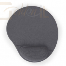Egérpad Gembird MP-GEL-GR zselés csuklótámaszos egérpad GRAY - MP-GEL-GR