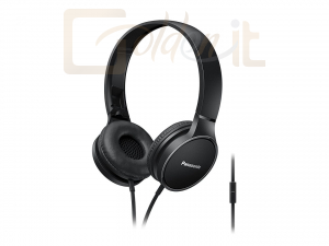 Fejhallgatók, mikrofonok Panasonic RP-HF300ME-K Headset Black - RP-HF300ME-K