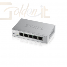 Hálózati eszközök - ZyXEL GS1200-5 5port Gigabit LAN (60W) web menedzselhető asztali switch
