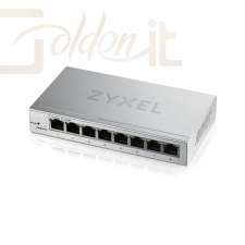 Hálózati eszközök ZyXEL GS1200-8 8port Gigabit LAN (60W) PoE web menedzselhető asztali switch - GS1200-8-EU0101F