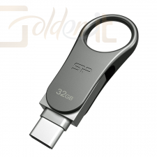 USB Ram Drive Silicon Power 32GB C80 USB3.0 Gray - SP032GBUC3C80V1S