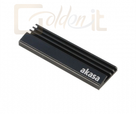 Hűtés Akasa M.2 SSD hűtőborda - A-M2HS01-BK