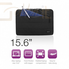 Notebook kiegészitők Ewent EW2523 City Sleeve 15,6
