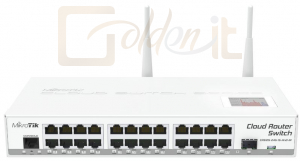 Hálózati eszközök Mikrotik RouterBoard CRS125-24G-1S-2HnD-IN 24port GbE LAN 1xSFP Cloud Router Switch - CRS125-24G-1S-2HND-IN