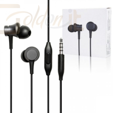 Fejhallgatók, mikrofonok Xiaomi Mi In-Ear Basic Black - XMMIAHPBSCB