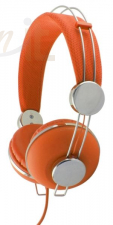 Fejhallgatók, mikrofonok Esperanza EH149O Macau Stereo headphone Orange - EH149O