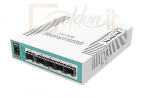 Hálózati eszközök Mikrotik RouterBoard CRS106-1C-5S Cloud Router Switch - CRS106-1C-5S
