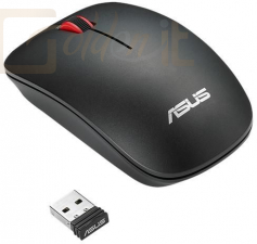 Egér Asus WT300 Wireless Optical Mouse Black/Red - KBM-WLMOUSE-WT300-BKRD