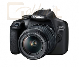 Kompakt Canon EOS 2000D + EF-S 18-55mm f/3.5-5.6 IS II kit - 2728C003