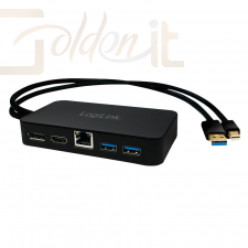 Notebook kiegészitők Logilink CV0111 miniDisplayPort Docking with HDMI/DisplayPort/LAN/USB3.0 - CV0111