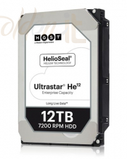 Winchester (belső) Hitachi 12TB 7200rpm SATA-600 256MB HUH721212ALE600 - HUH721212ALE600