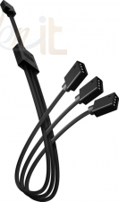 Hűtés Cooler Master Cooler Master Trident Fan cable (1-to-3) RGB splitter with 580 mm in length, connection with 3 fans - R4-ACCY-RGBS-R2