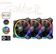 Hűtés Thermaltake Riing 12 LED RGB Radiator Fan Sync Edition (3-Fan Pack) - CL-F071-PL12SW-A