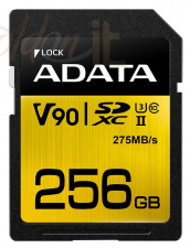 USB Ram Drive A-Data 256GB SDXC Premier One UHS-II U3 Class 10 V90 - ASDX256GUII3CL10-C