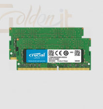 RAM - Notebook Crucial 8GB DDR4 2400MHz Kit (2x4GB) SODIMM - CT2K4G4SFS824A