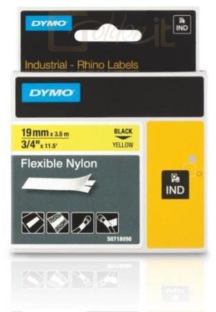 ID1 nylon, Dymo 19mmx3,5m, sárga