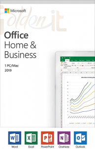 Szoftver - Office Microsoft Office 2019 Home and Business English EuroZone Medialess - T5D-03216 - T5D-03216