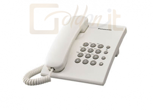 Mobil készülékek Panasonic KX-TS500HGW Dect telefon White - KX-TS500HGW