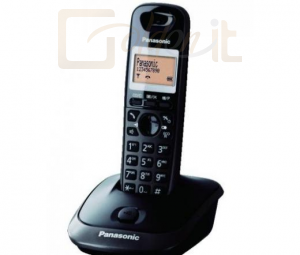 Mobil készülékek Panasonic KX-TG2511HGT Dect telefon Titan Black - KX-TG2511HGT