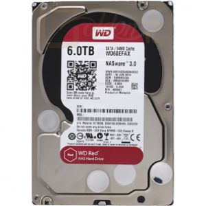 WD Red WD60EFAX 6TB/8,9/600 Sata III 256MB (D) - WD60EFAX