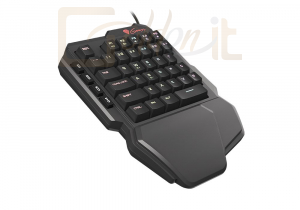 Billentyűzet Natec Genesis Thor 100 RGB Gaming keyboard Black - NKG-1319