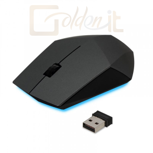 Egér Omega OM0413WB wireless mouse Black - OM0413WB