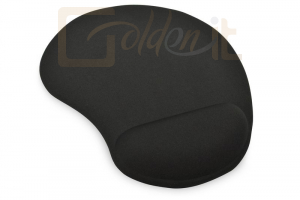 Egérpad Ednet Mouse Pad with wrist rest Black - ED64020