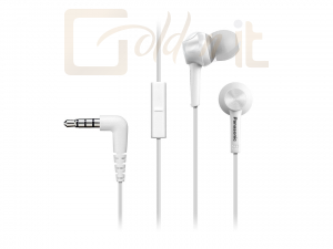 Fejhallgatók, mikrofonok Panasonic RP-TCM115E-W Headset White - RP-TCM115E-W