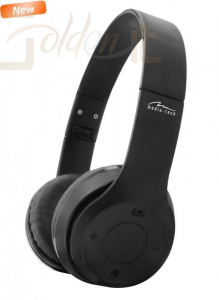 Fejhallgatók, mikrofonok Media-Tech MT3591 Epsilion BT headset Black - MT3591