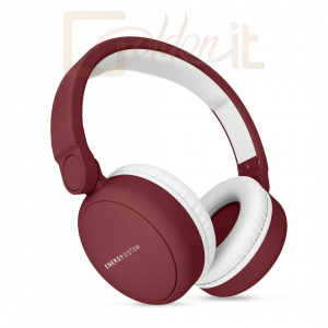 Fejhallgatók, mikrofonok Energy Sistem Headphones 2 Bluetooth Ruby Red - EN 445790