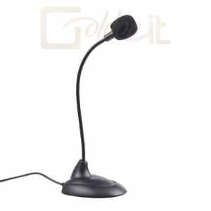 Fejhallgatók, mikrofonok Gembird MIC-205 Desktop microphone Black - MIC-205