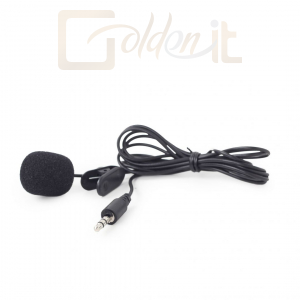 Fejhallgatók, mikrofonok Gembird MIC-C-01 microphone Black - MIC-C-01