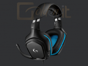 Fejhallgatók, mikrofonok Logitech G432 7.1 Gamer Headset Black - 981-000770