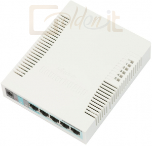 Hálózati eszközök Mikrotik RouterBoard RB260GS 5port Gigabite 1port GbE SFP Switch - CSS106-5G-1S
