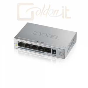 Hálózati eszközök ZyXEL GS1005HP 5 Port Gigabit PoE+ unmanaged desktop Switch - GS1005HP-EU0101F