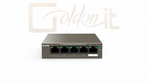 Hálózati eszközök Tenda TEG1105P-4-63W 5-Port Gigabit Desktop Switch with 4-Port PoE - TEG1105P-4-63W