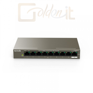 Hálózati eszközök Tenda TEF1109P-8-63W 9-Port 10/100Mbps Desktop Switch With 8-Port PoE - TEF1109P-8-63W