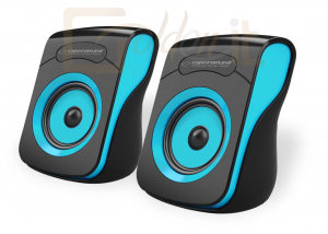 Hangfal Esperanza Flamenco USB Stereo Speakers Black/Blue - EP140KB
