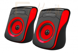 Hangfal Esperanza Flamenco USB Stereo Speakers Black/Red - EP140KR