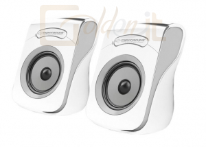 Hangfal Esperanza Flamenco USB Stereo Speakers White/Grey - EP140WE
