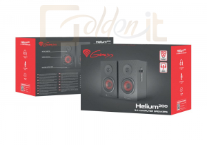 Hangfal Natec Genesis Helium 200 Gaming speaker 2.0 Black - NCS-1305