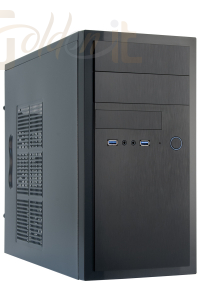 Ház Chieftec Elox Black - HT-01B-OP