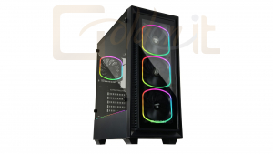 Ház Enermax StarryFort SF30 RGB Gaming Window Black - ECA-SF30-M1BB-ARGB