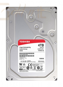 Winchester (belső) Toshiba 4TB 7200rpm SATA-600 128MB NAS HDWQ140UZSVA - HDWQ140UZSVA